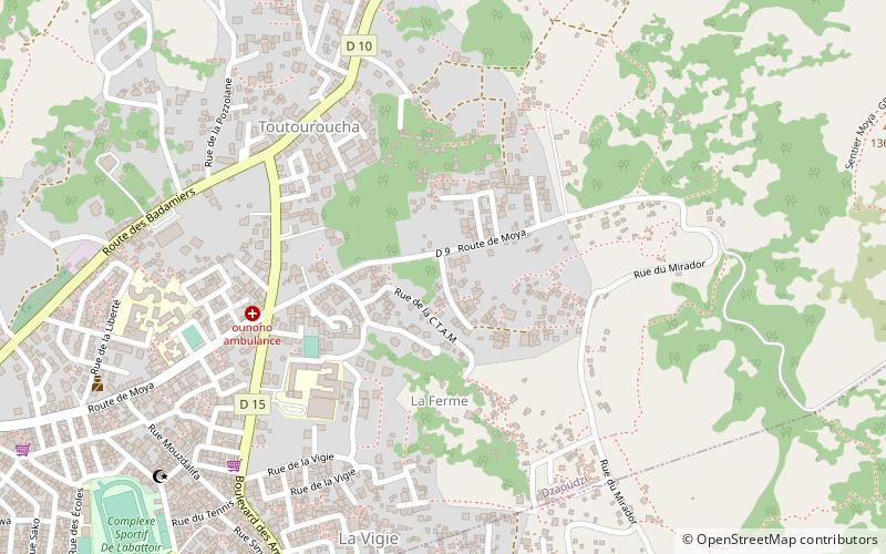 Pamanzi location map