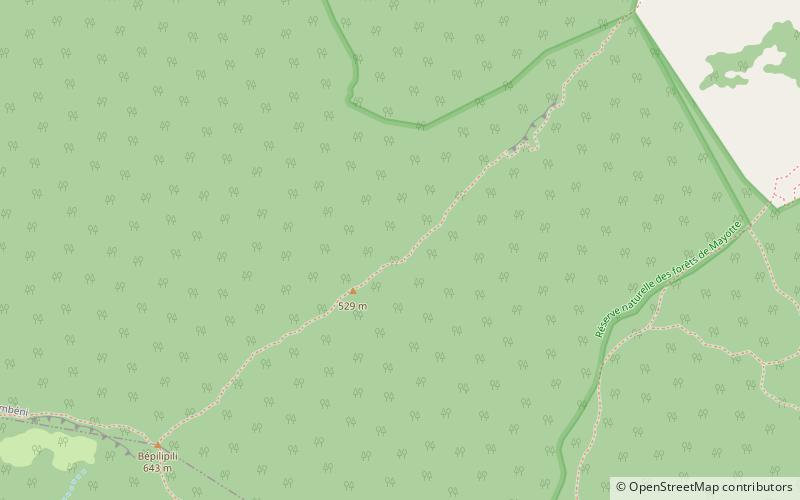 Mont Bénara location map