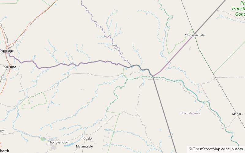 Lanner Gorge location map