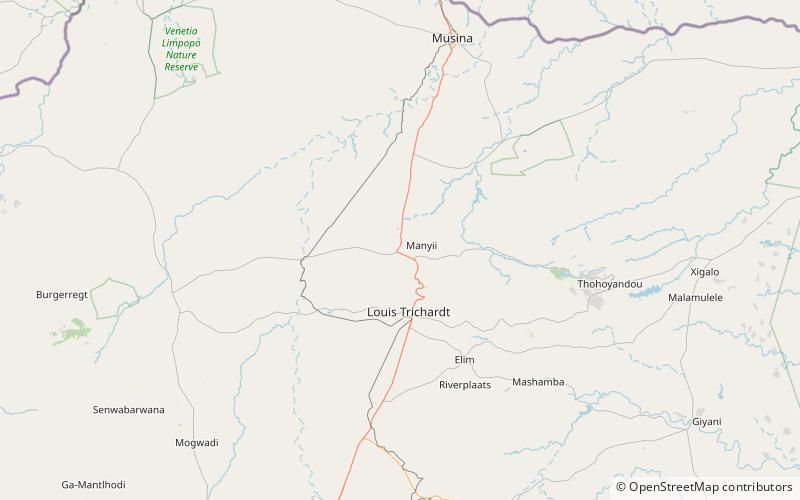 masekwaspoort location map