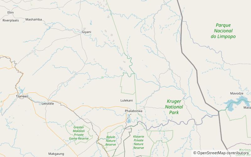 Letaba Ranch Provincial Park location map
