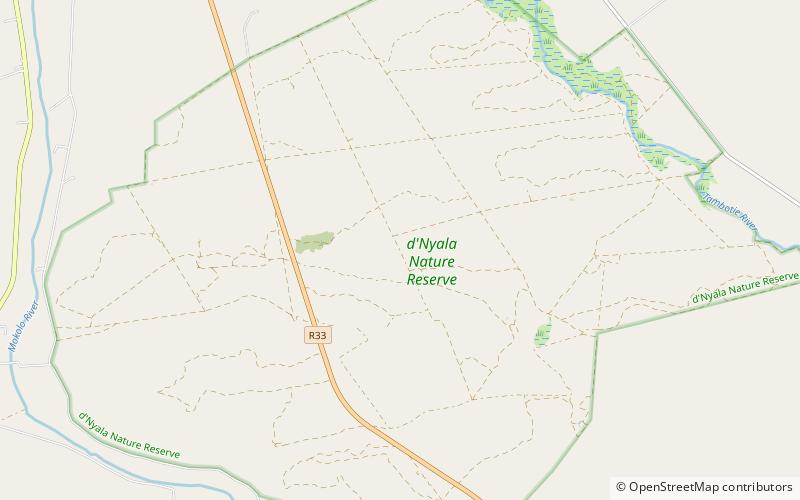 Rezerwat Przyrody D'nyala location map