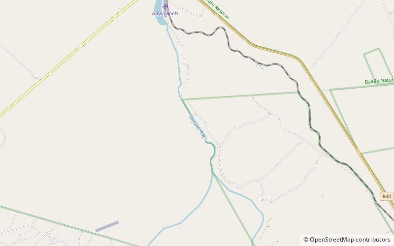 Blyde-Olifants Conservancy location map