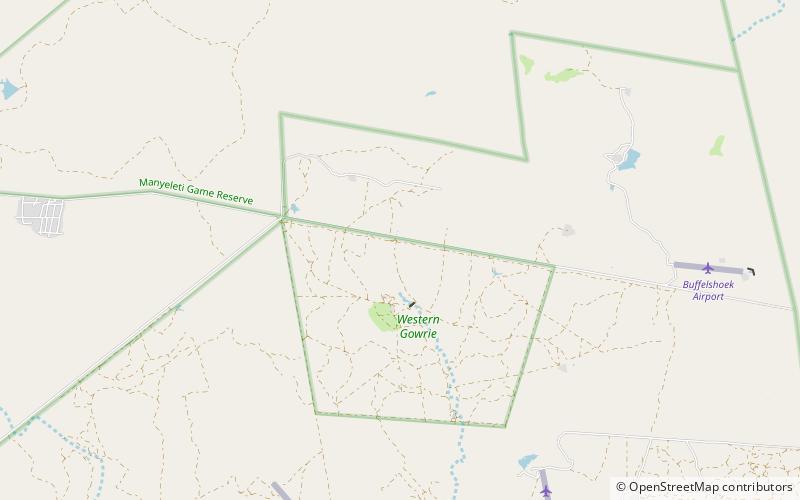 Djuma Game Reserve location map
