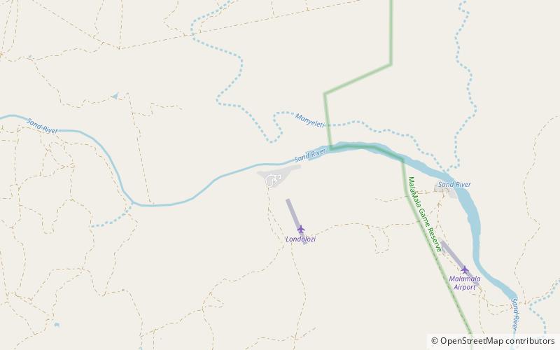 Londolozi Private Game Reserve location map