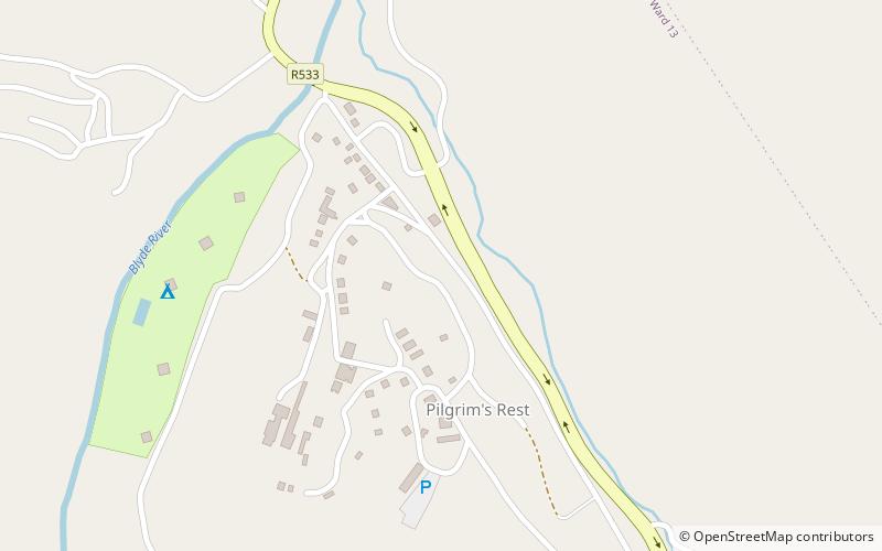 Pilgrim’s Rest location map