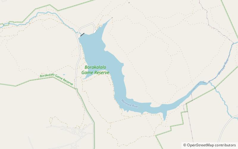 Klipvoor Dam location map