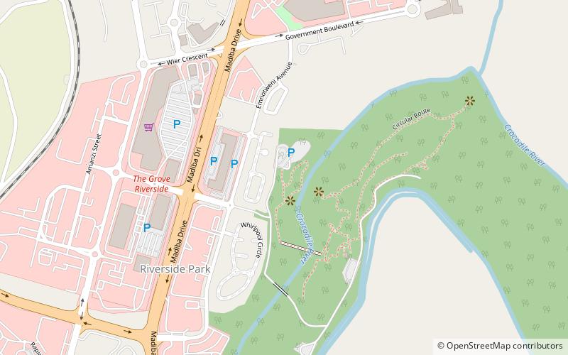 Lowveld National Botanical Garden location map