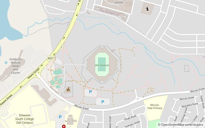 Odi Stadium location map