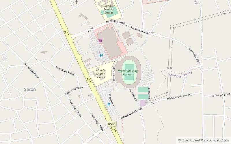 phokeng location map