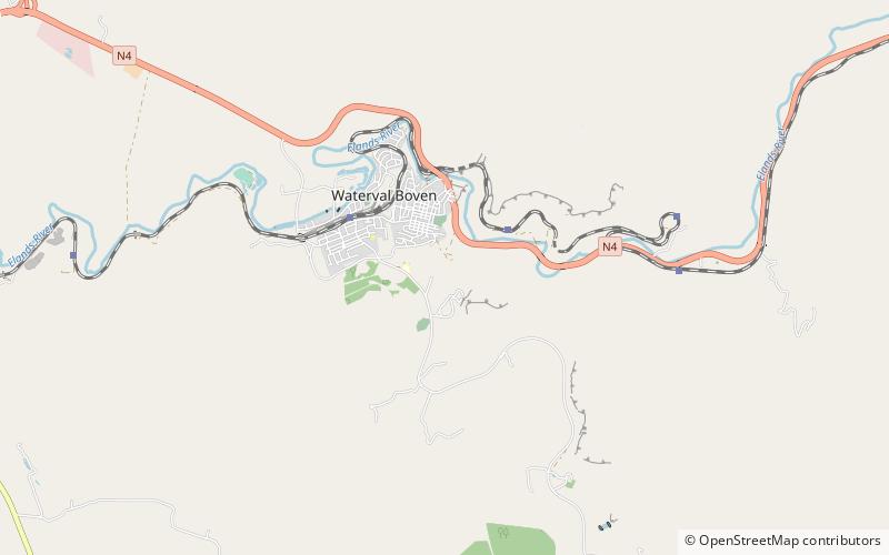 pasture waterval boven location map