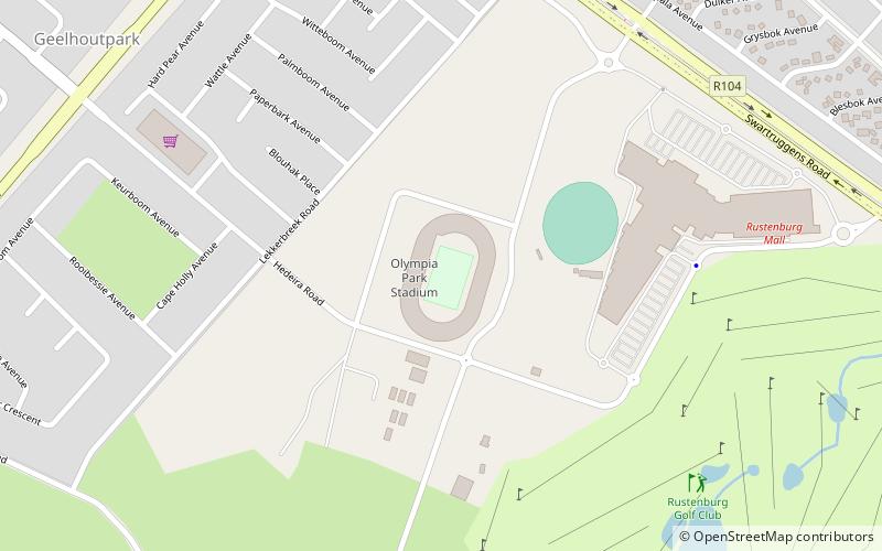 olympia park rustenburg location map