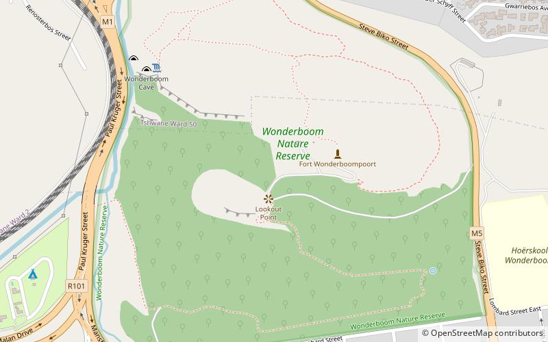 Wonderboom location map