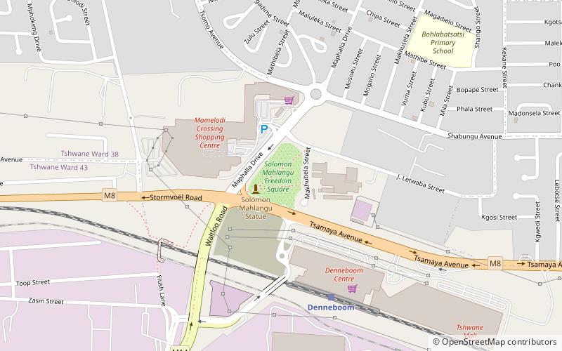 Mamelodi location map