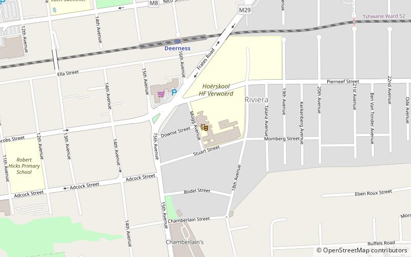 Pierneef Theatre location map