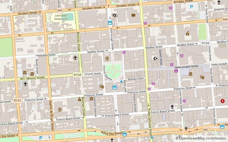 Church Square location map