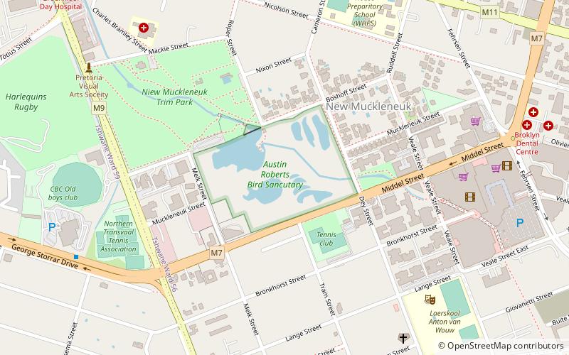 Sanktuarium Ptaków Austin Roberts location map