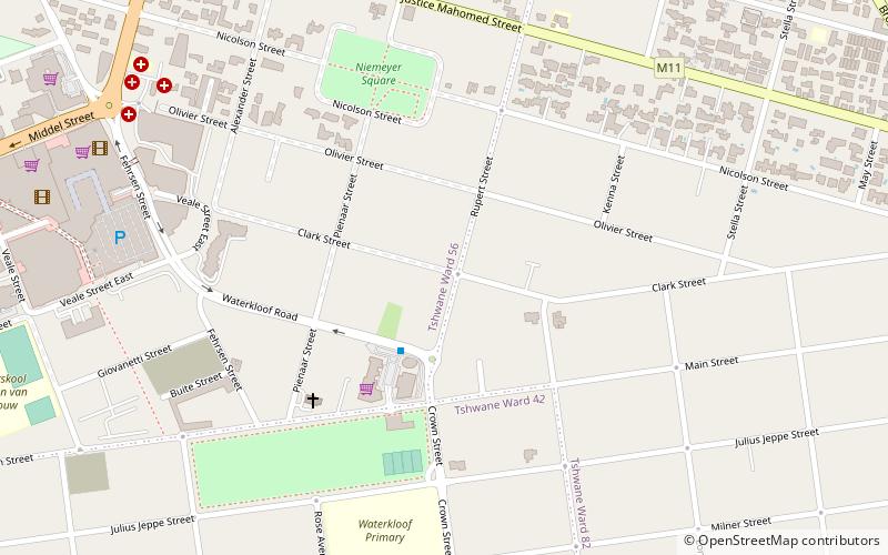 Van Wouw Museum location map