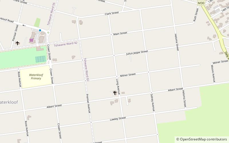 Longstreet Art Lovers 1932 location map