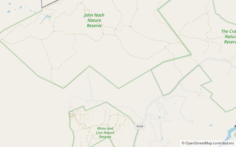 swartkrans cradle of humankind location map