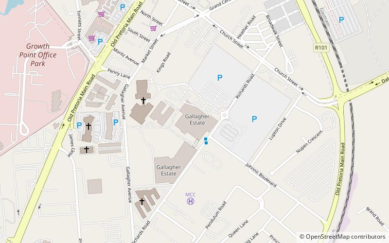 Centro de Convenciones Gallagher location map