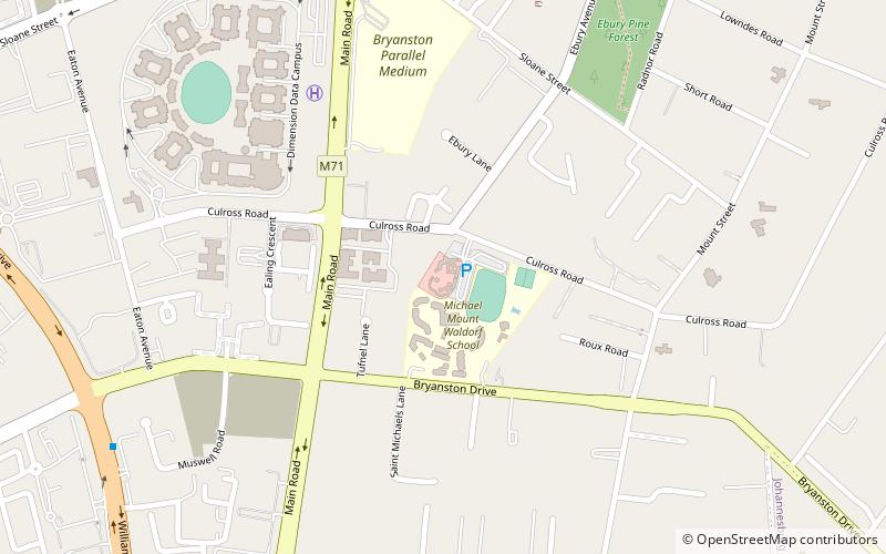 Bryanston Organic and Natural Market location map