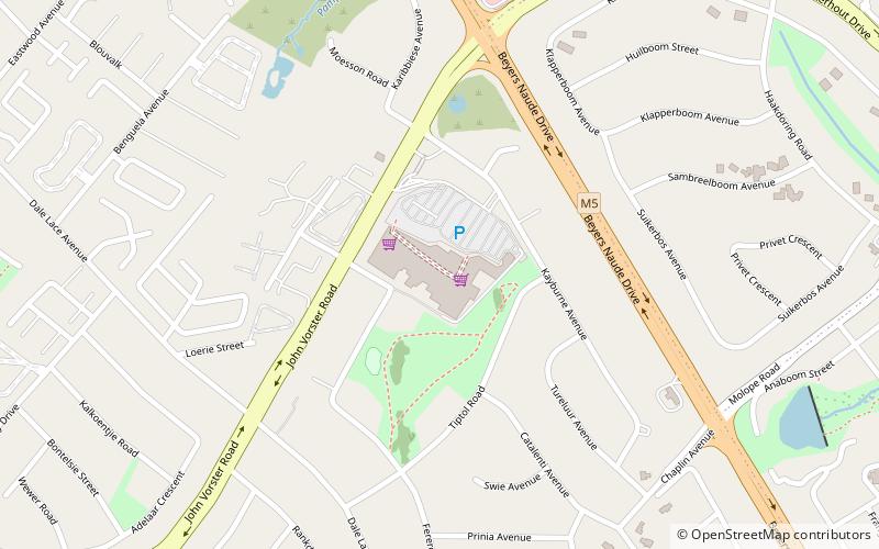 randridge mall johannesburg location map