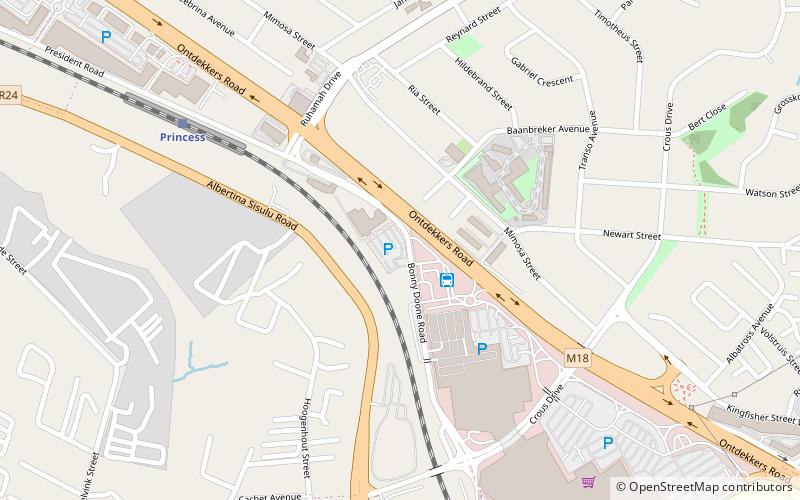 Westgate location map