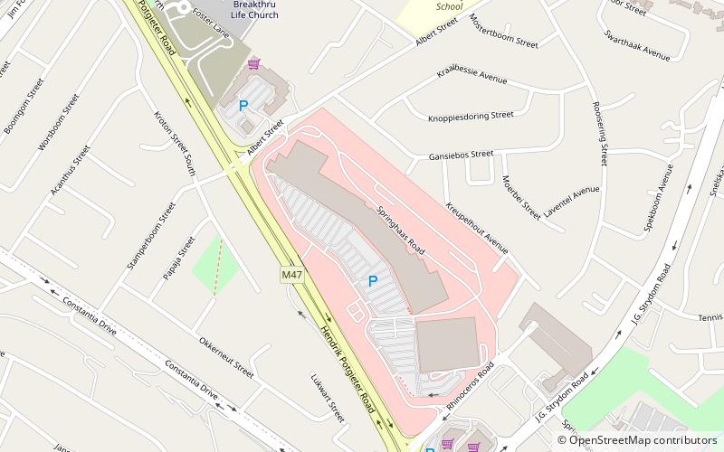 Hillfox Value Centre location map