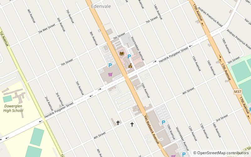 Edenvale location map