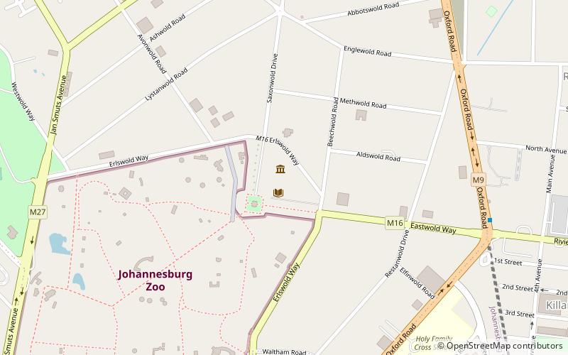 South African National Museum of Military History location map