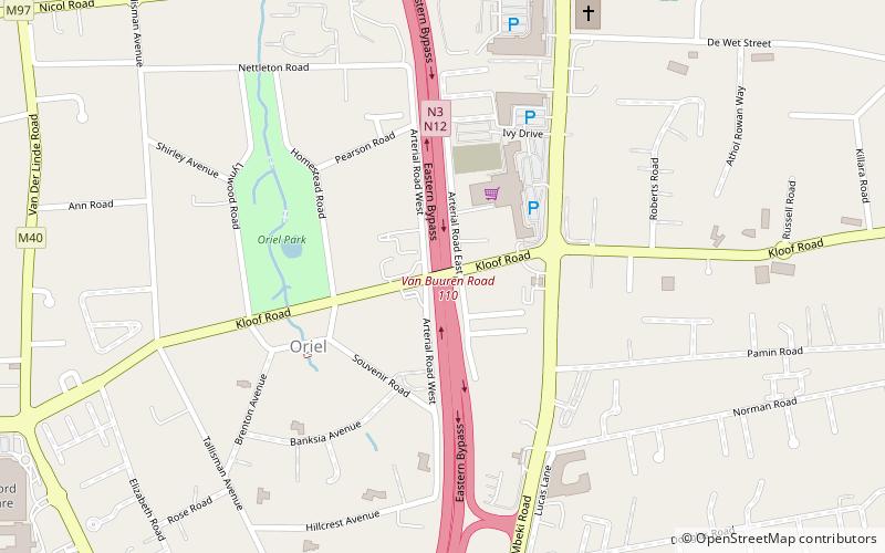 kloof road dispensary johannesburg location map