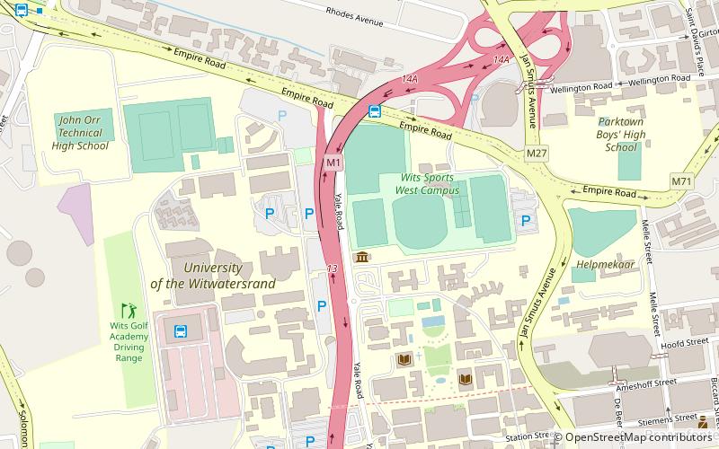 bidvest stadium johannesburgo location map