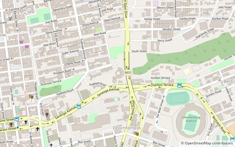 Tour Ponte City location map