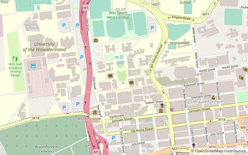 Wits Theatre Complex location map