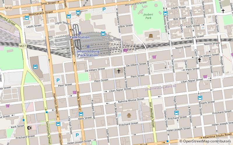 st marys cathedral johannesburgo location map