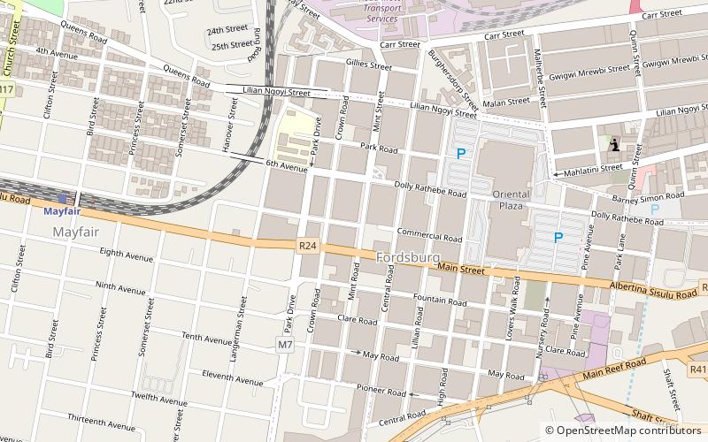 Fordsburg Square location map