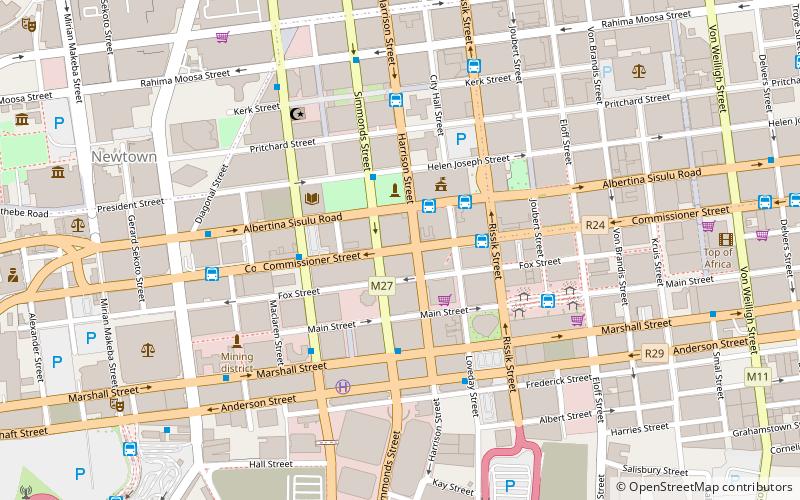 Commissioner Street location map