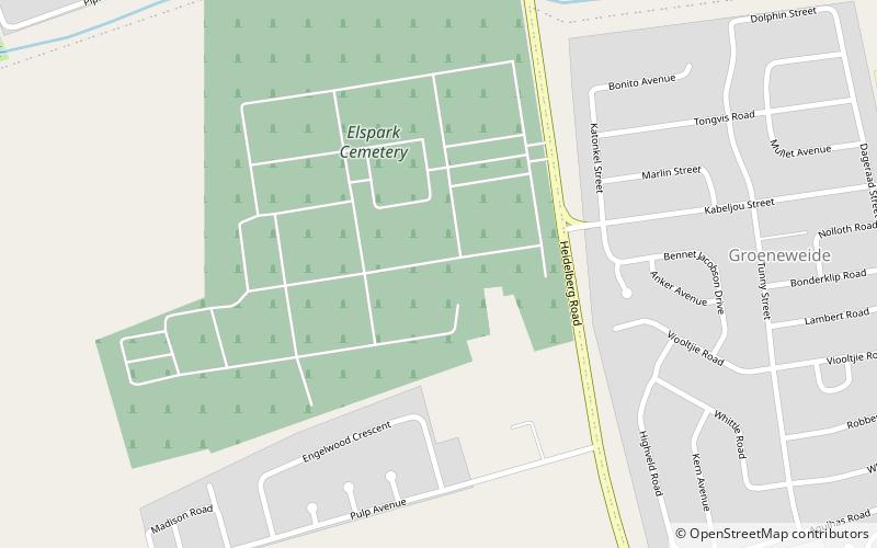 chris hani memorial johannesbourg location map