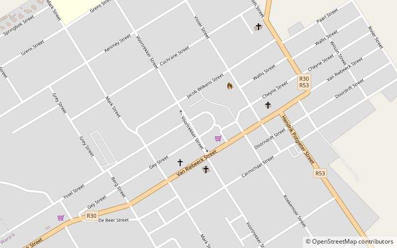 Ventersdorp location map