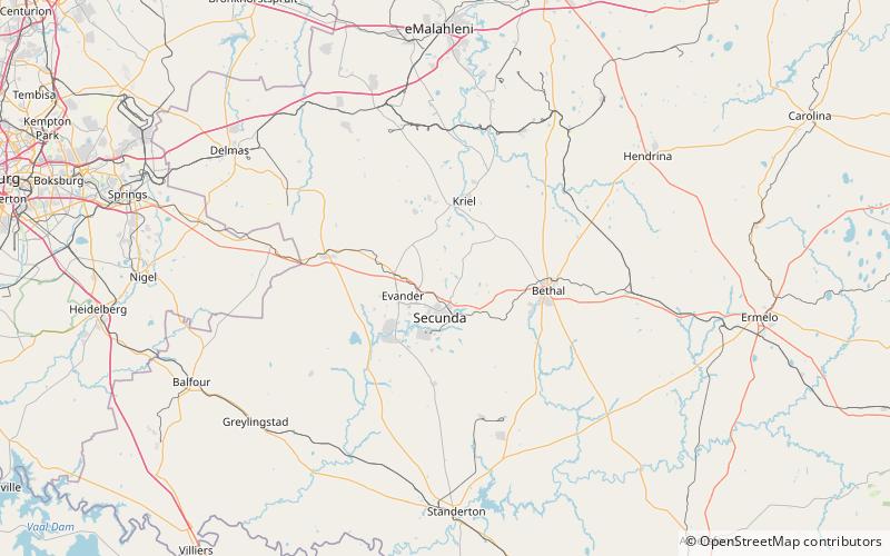 tweedraai dam location map