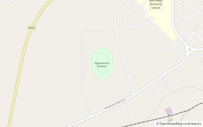 Oppenheimer Stadium location map