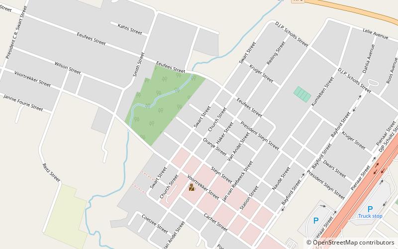 Ventersburg location map