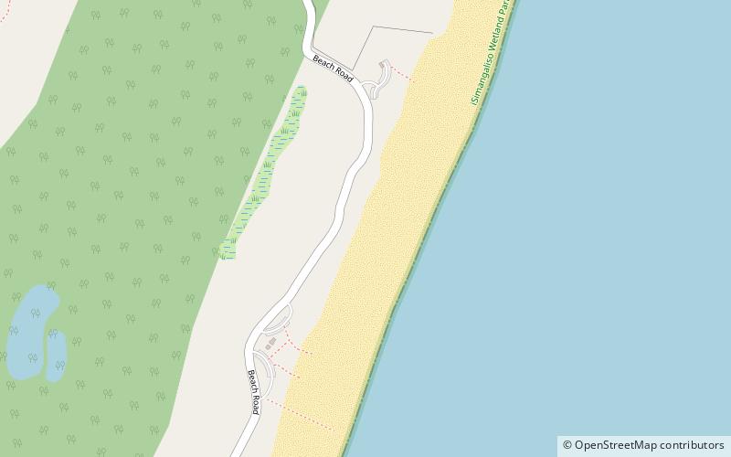 jabula beach isimangaliso wetland park location map