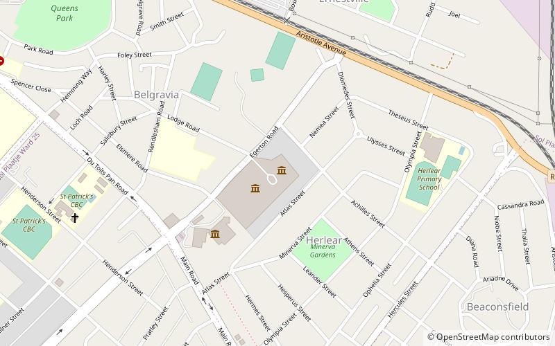 Duggan-Cronin Gallery location map