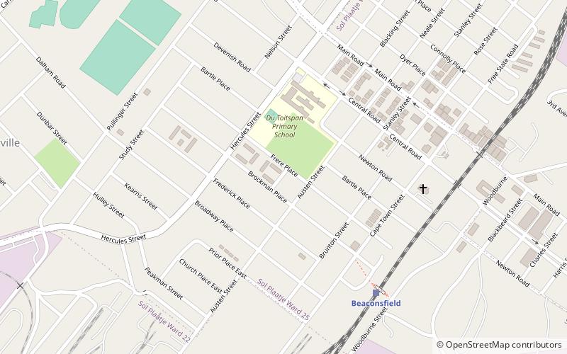 du toits pan kimberley location map