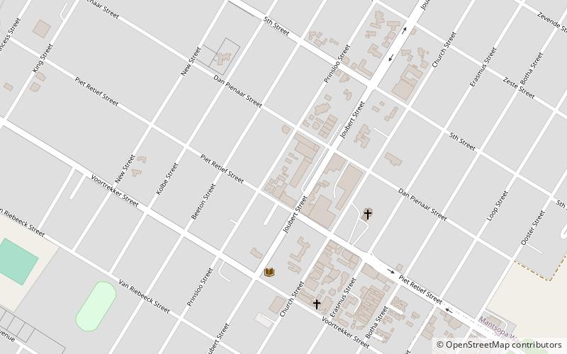 mantsopa ladybrand location map