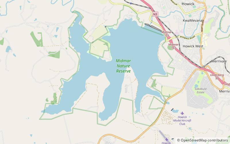 midmar nature reserve location map