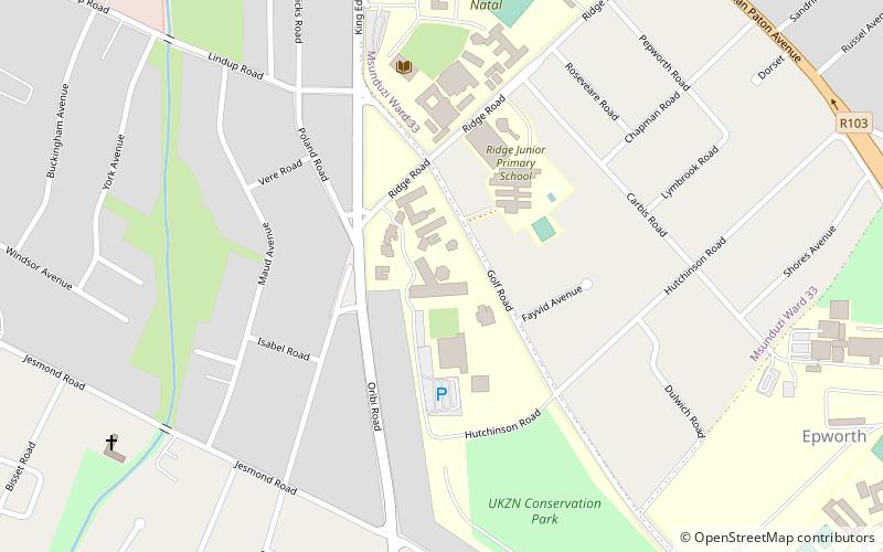 hexagon theatre pietermaritzburgo location map