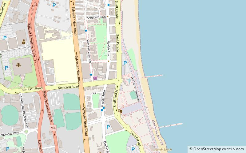 mini town durban location map